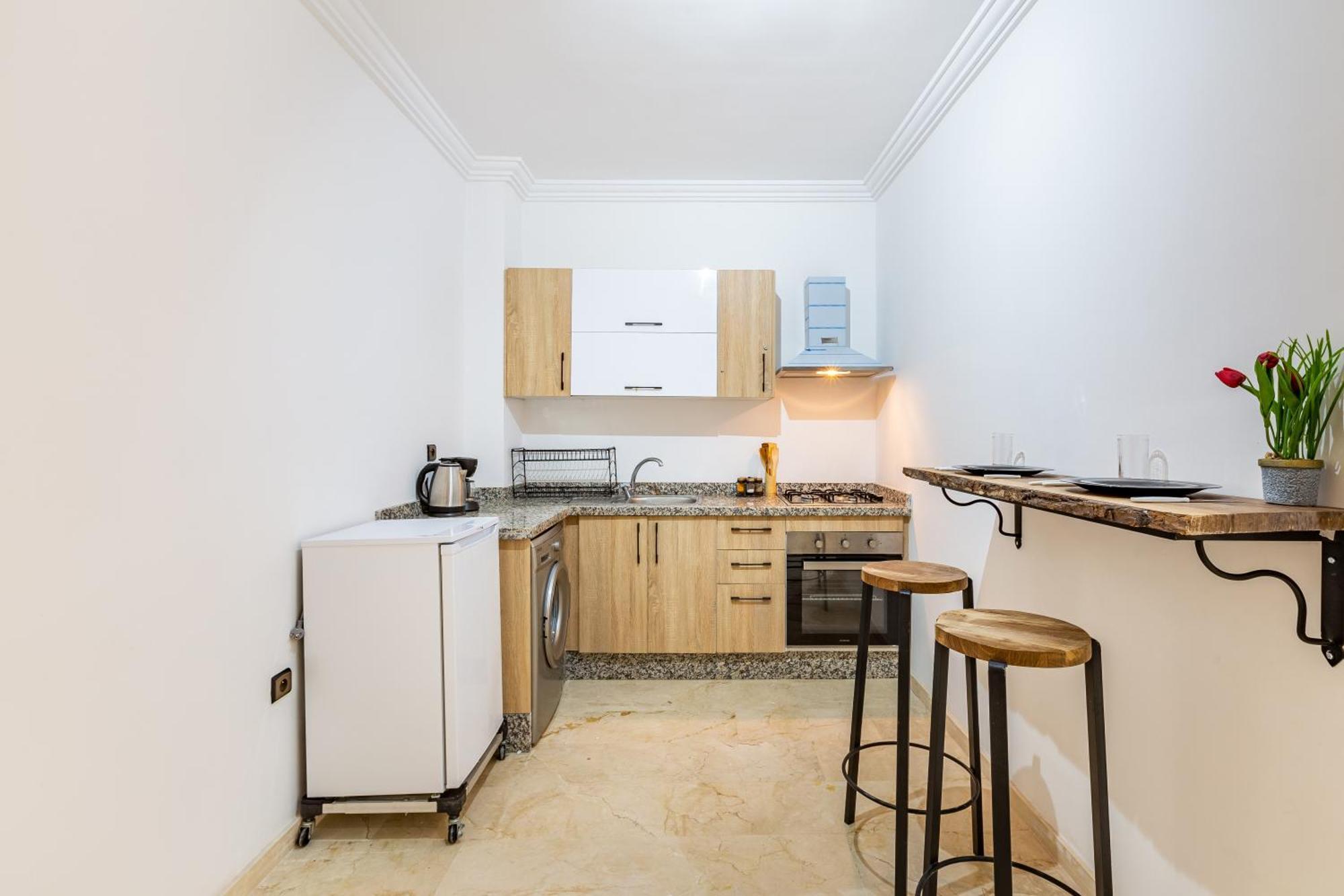 Magnificent Apartment In Gueliz - 100% Equipped マラケシュ エクステリア 写真